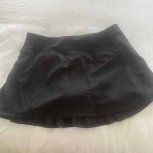 athletic skirt size xs (0/2) black